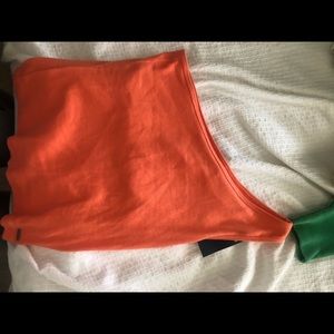 One shoulder tank top